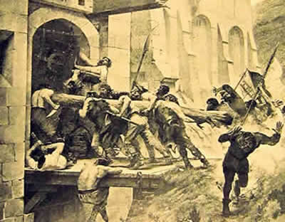 As revoltas camponesas marcaram profundamente a crise do sistema feudal.